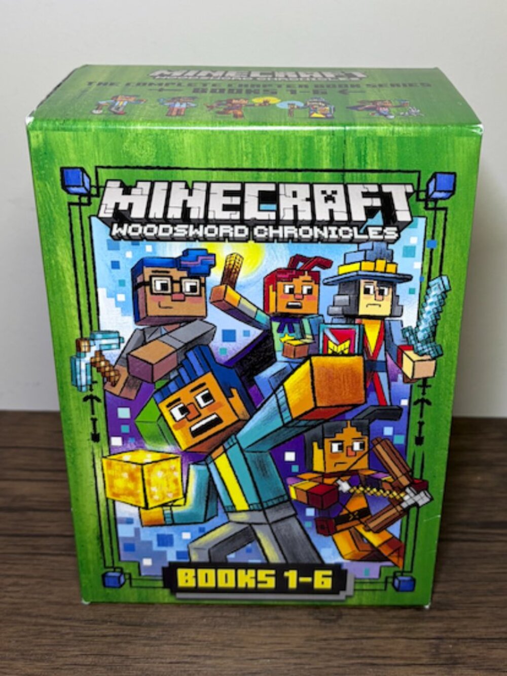 Minecraft Woodsword Chronicles The Complete Series Book Set Books 1 - 6